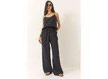 Mouwloze Camisole en Wijde Broeken Coördinatie Set