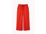 Hoge Taille Textuur Muslin Stof Broek