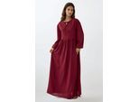 Maxikleid mit A-Linien-Schnitt und Rundhalsausschnitt
