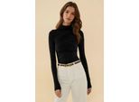 Hoogtraject Hals Drape Detail Blouse