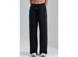 Mid Waist Wijde Leg Modal Broek