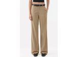 Viscose Blend Rechtaflopende Broek