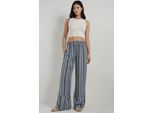 Weite Beinform Bedruckte Relax-Hose