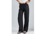 Elastische Bund gerade geschnittene Hosen
