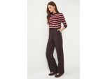 Faltenstehende Gerade Hosen