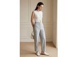 Hoge Taille Rechte Pantalons met Zakken