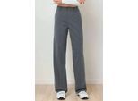 Hoge Taille Rechte Pijpen Broek