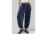 Faltige Salwar-Hosen