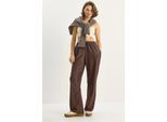 Hohe Taille Weite Bein Hose