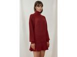 Gestructureerde Oversized Coltrui Tricot Co-Ord Set