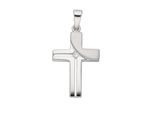 Kettenanhänger ADELIA´S "Kreuzanhänger 925 Silber mit Zirkonia – Silberanhänger Kreuz", silber, Schmuckanhänger, Damen, mit Zirkonia, Silber 925 (Sterlingsilber), Kettenanhänger, Silberanhänger Kreuz