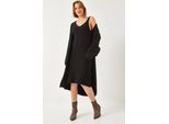 Textured Knitwear V-Hals Cardigan-Jurkje Twee-Delige Set