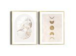 Poster REINDERS "Marble Gold", gold (farbe bild(er): gold), B:30cm H:40cm T:1,6cm, Bilder, Poster, Schlafzimmer - Gold - Fantasie - Vollmond - Gold - MDF - Spiritualität