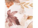 Dekostoff Herbstlaub "Lorena", natur-color