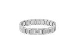 Freundschaftsarmband LACOSTE "Schmuck Partnerarmband METROPOLE", silber (edelstahlfarben), Armbänder, Damen, 20cm, Edelstahl