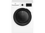 BEKO Waschtrockner "BM3DT4844W1", Wasch_Trocken_Zyklus: D (A-G), weiß, B:60cm H:84,5cm T:56cm, Waschtrockner, Waschen & Trocknen in einem: 8 kg / 5 kg, Dampffunktion, Waschtrockner