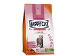 HAPPY CAT Supreme Trockenfutter Katze, Junior, Young, Land-Ente 4 kg