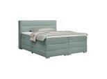 Boxspringbett Papilon Grün Ca. 180x200cm 180/200 cm Grün