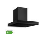 Velaire Dunstabzugshaube Edel, minimalistisch, kraftvoll Energieklasse A++ 600 m³/h 60 cm Schwarz