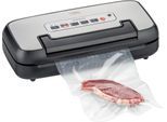 CASO Vakuumierer "VRH 590 advanced", schwarz (edelstahl, schwarz), B:40cm H:10,5cm T:18cm, Vakuumierer, Vakuumierer