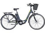 E-Bike ZÜNDAPP "Z510" Gr. 48, weiß (grau, grün), Elektrofahrräder, 48cm, 28 Zoll (71,12cm), E-Bike, Pedelec, Elektrofahrrad für Damen u. Herren
