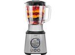 CASO Standmixer "MX1000", schwarz (edelstahlfarben, schwarz), B:20,5cm H:40cm T:22cm, Zerkleinerer, mit 4-fach Funktion, Standmixer