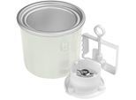 GASTROBACK Brotbackautomat "96910 Eiscremebehälter", beige (creme), H:12cm Ø:14,5cm, Brotbackautomaten, Zubehör für 42823 Design Brotbackautomat Advanced, Brotbackautomat