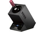 CASO Elektrischer Weinkühler "614 Caso Design WineCase One black", schwarz, B:13,5cm H:24,5cm T:28,5cm, Eiskübel, Temperatur elektronisch einstellbar, Sensor-Touch Bedienung, Elektrischer Weinkühler
