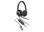 HP Poly Mission 825 Stereo-USB-Headset mit Kabel