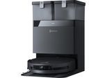 ECOVACS Nass-Trocken-Saugroboter "DEEBOT T50 OMNI Gen3", schwarz, B:35,2cm H:8,1cm T:35,1cm, Saugroboter, 25.000 Pa, OMNI Station, Ultraschlankes 81-mm-Design