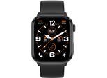 Smartwatch ICE-WATCH "ICE smart 3.0", schwarz (schwarz, schwarz, schwarz), Smartwatches, Damen, Smartwatch, Armbanduhr,Damenuhr,Herrenuhr,Silikonarmband,Bluetooth,digital