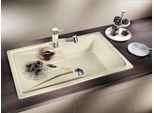 Granitspüle BLANCO "SONA 5 S", beige (tartufo), B:86cm T:50cm, Verbundwerkstoff, Küchenspülen
