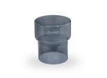 Mid.you Beistelltisch, Grau, Glas, rund, rund, 35x40x35 cm, Wohnzimmer, Wohnzimmertische, Beistelltische, Glas-Beistelltische