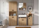 Badezimmer 4-teilig MONE Eiche Artisan