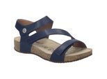 Sandale JOSEF SEIBEL "Tonga 25, ocean", Damen, Gr. 38, blau (ocean), Obermaterial: 100% Rindsleder Leather cow., Schuhe Sandale
