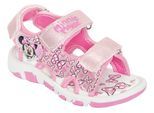 Sandale DISNEY "MINNIE", Mädchen, Gr. 30, pink, Textil, Schuhe Sandale