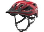 Fahrradhelm ABUS "Aduro 3.0 LED" Gr. M, rot (rot (blaze rot)), Helme, M