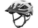 Fahrradhelm ABUS "Aduro 3.0 LED" Gr. L, weiß (weiß (polar weiß)), Helme, L