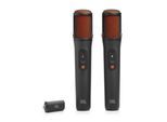 JBL Mikrofon "EasySing Mics Mikrofon für Club 120, Stage 320, Partybox 520 und 720", schwarz, orange, B:13,5cm H:7cm T:24cm, Mikrofone, 2 kabellose,KI-gesteuerte Karaoke-Mics mit Stimmentfernung in Echtzeit, Mikrofon
