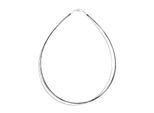Halsreif OSTSEE-SCHMUCK "Ostsee-Schmuck Halsreif Nyloncollier 5-reihig -schwarz-" Gr. 45, schwarz, Halsketten, Damen, 45cm, Edelstahl, L: 42