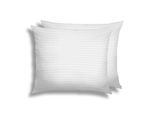 Kissenbezüge FLORELLA "UNI weiss Edle-Krepp Satin, 100% Baumwolle", weiß, B:70cm H:90cm L:90cm, Satin, Obermaterial: 100% Baumwolle CO., Kissenbezüge, Kissenbezüge