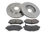 MAPCO Bremsensatz, Scheibenbremse 47549 Vorderachse belüftet 296mm 26mm für NISSAN RENAULT Suzuki