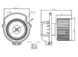 NRF Innenraumgebläse 34297 für TOYOTA