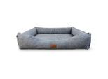 Petliving orthopädisches wasserabweisendes Hundebett Fiona grau XXL