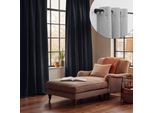 Vorhang NEUTEX FOR YOU "SALITOS-NXFR", schwarz, B:200cm H:245cm, Polyester, Gardinen, Vorhang, Dim-Out / verdunkelnd - schwer entflammbar / FR