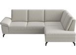 Ecksofa SIT & MORE "Chelsea", nature, B:249cm H:89cm T:190cm, 100% Polyester, Sofas, Ecksofa, optional mit Bettfunktion und Bettkasten
