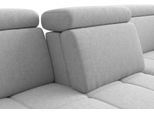 Ecksofa SIT & MORE "Vanity", creme, B:264cm H:84cm T:181cm, 100% Polyester, Sofas, Ecksofa, Inkl.Sitz-,Kopf-und Armteilverstellung