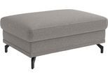 Polsterhocker SIT & MORE "Chelsea", grau, B:103cm H:45cm T:69cm, 100% Polyester, Hocker, Polsterhocker, mit praktischen Stauraum