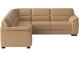 Ecksofa SIT & MORE "Montego", beige (cappuccino), B:255cm H:88cm T:225cm, Sofas, Ecksofa, wahlweise mit Bettfunktion und Schubkasten