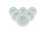 Untertasse SELTMANN WEIDEN "Kombi-Untertassen Sento Home ø 16,2 cm 6er Set", grün (aura mint), B:16,2cm H:2cm L:16,2cm T:16,2cm Ø:16,2cm, Speiseteller, Untertasse, Spülmaschinengeeignet, Mikrowellengeeignet, Ofenfest, Salamandergeeignet, Kühlschrankgeeignet, Gefrierschrankgeeignet
